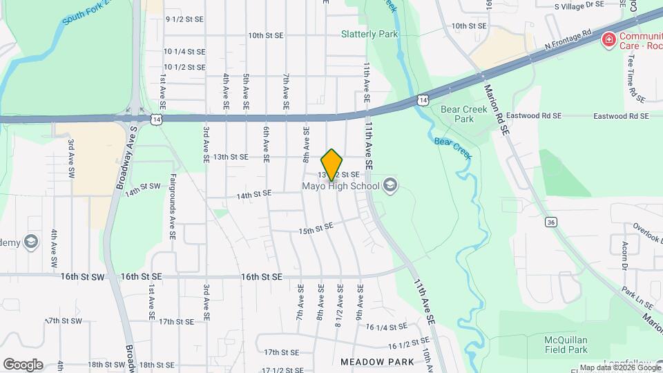 1361 9th Ave SE Map and Location Details