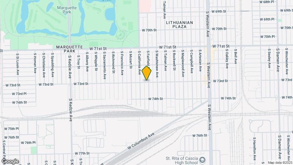 2740-2744 W 73rd St Map and Location Details