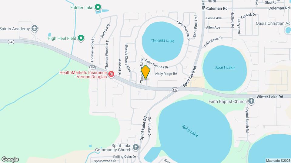 3211 Timberline Rd Map and Location Details