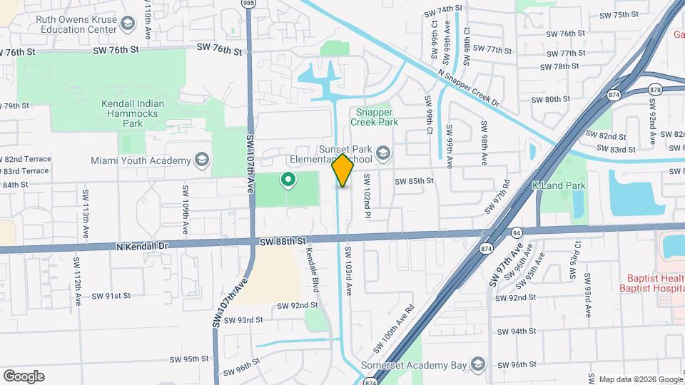 8514 SW 103rd Ave Map and Location Details