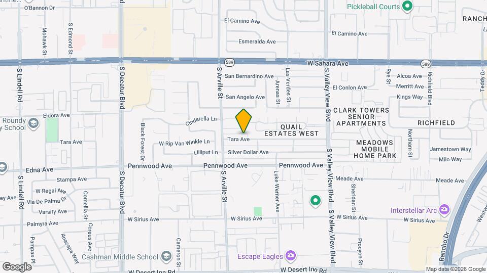 4264 Tara Ave Mapa y Detalles de la Ubicación