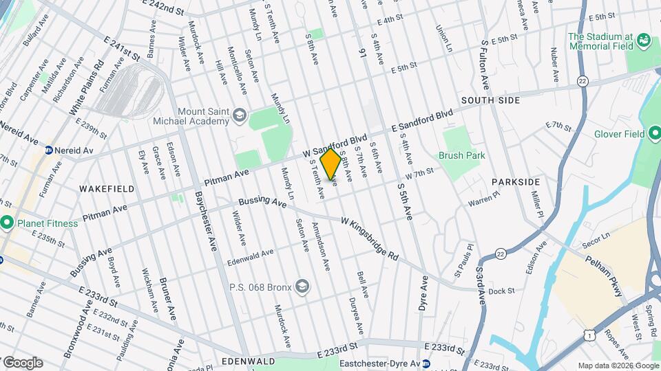 548 S 9th Ave, Unit 2 Map and Location Details