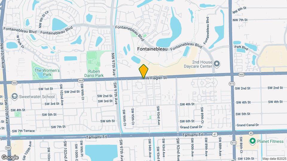 9400 W Flagler St Map and Location Details