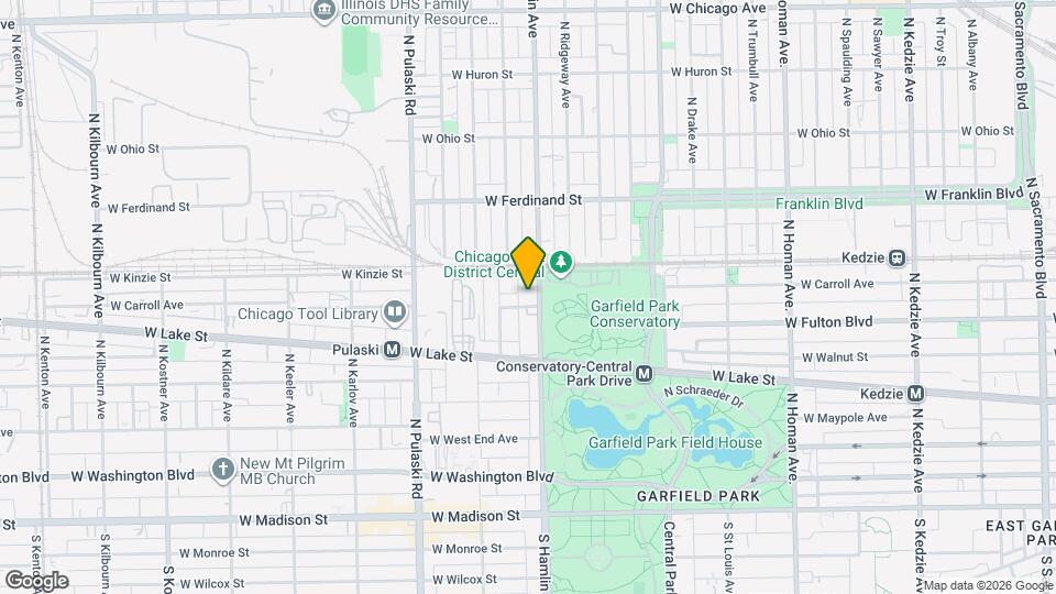 364 N Hamlin Ave Map and Location Details