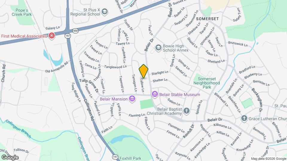 2915 Tallow Ln Map and Location Details