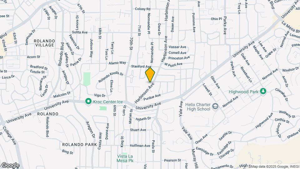 4340 Harbinson Ave Mapa y Detalles de la Ubicación