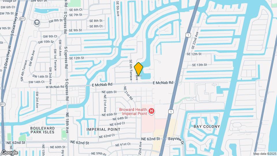 1400 SE 7th Ave Map and Location Details