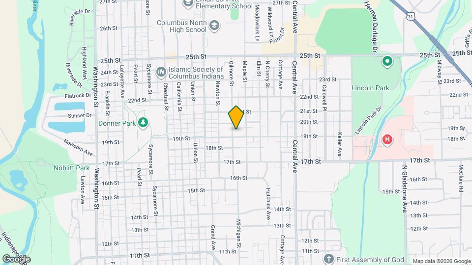 1907 Gilmore St Map and Location Details