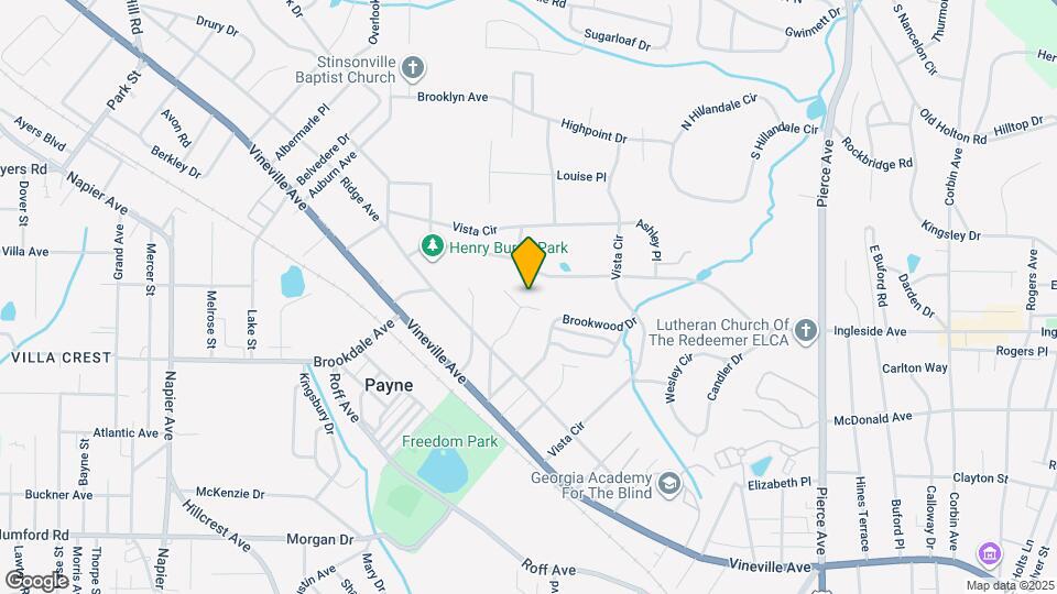 243 Ridgewood Ave Map and Location Details