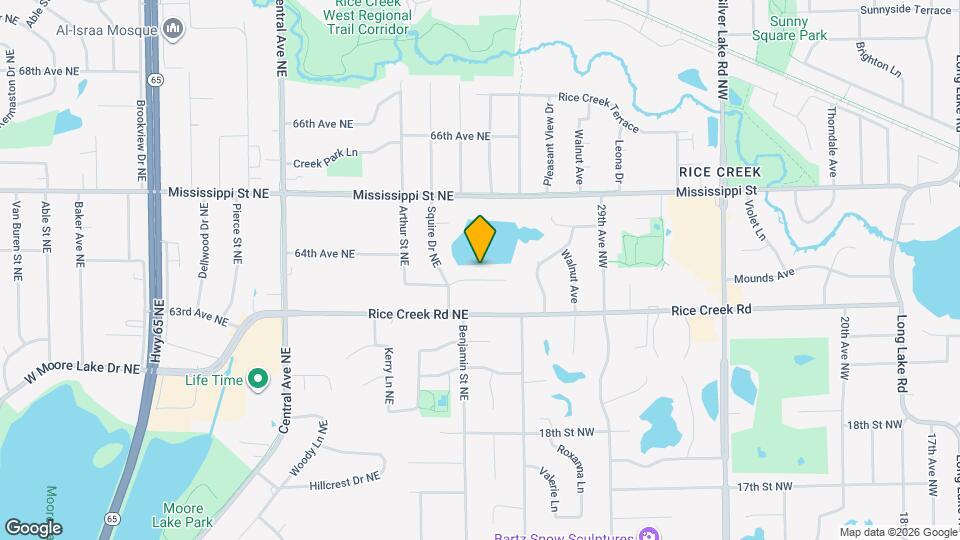 1641 Camelot Ln NE Map and Location Details