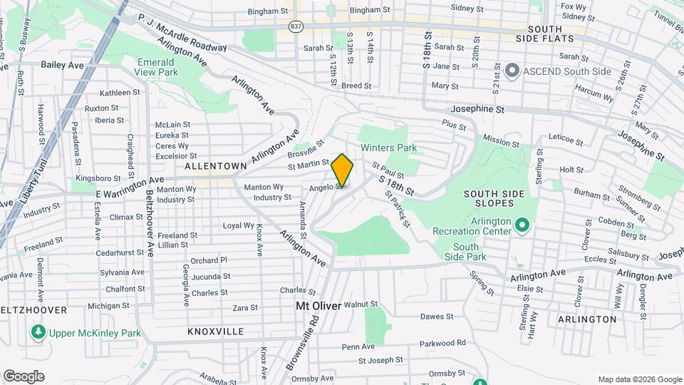 2614 S 18th St Map and Location Details