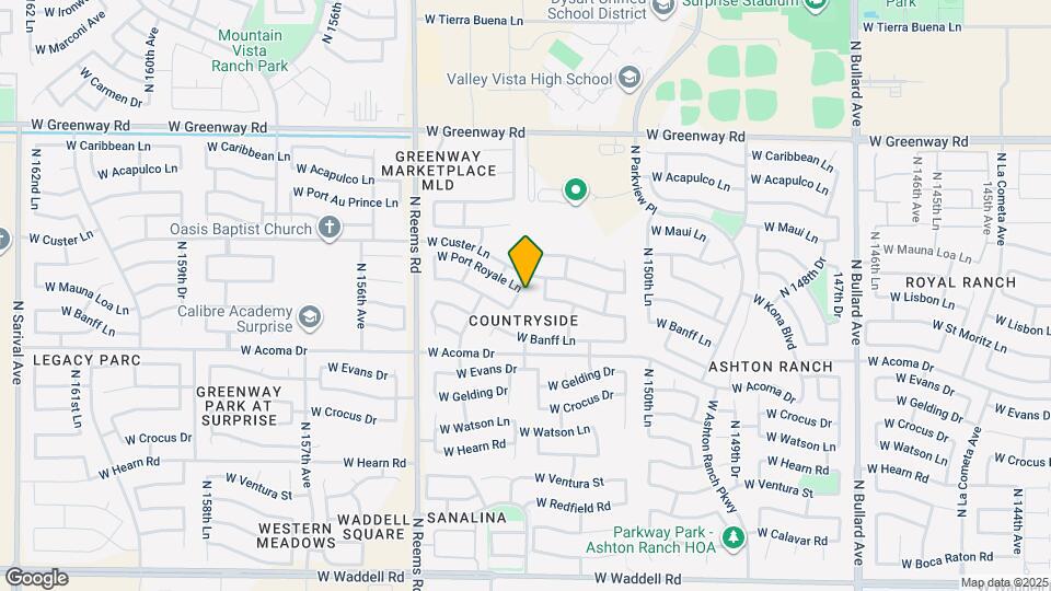 14761 N 153rd Dr Map and Location Details