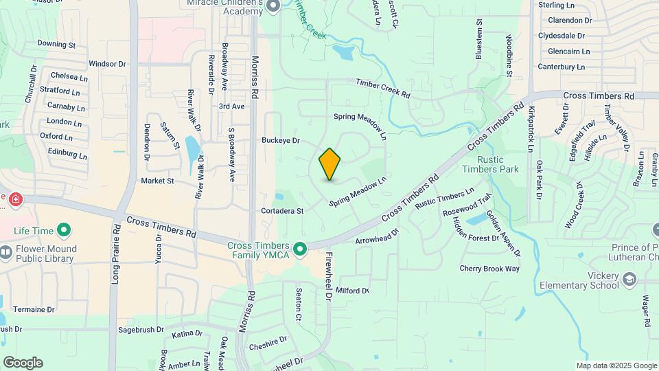 3921 Willow Run Dr Map and Location Details