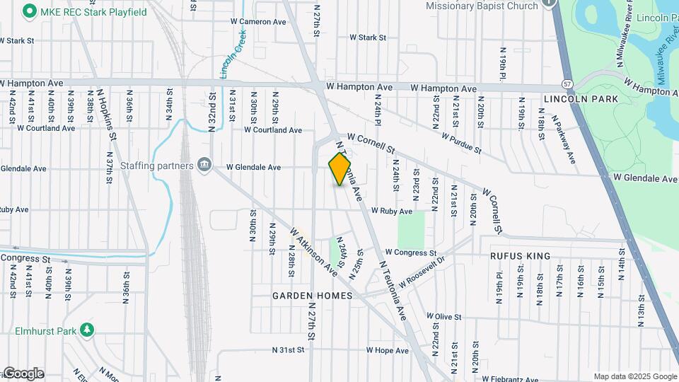 4532 N 26th St Mapa y Detalles de la Ubicación