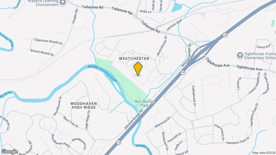 233 Westchester Cir Mapa y Detalles de la Ubicación