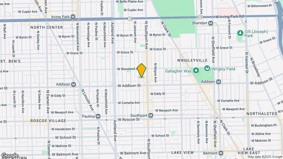 3619 N Janssen Ave Map and Location Details