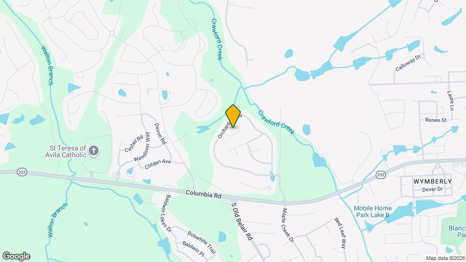 807 Bell Springs Ct Map and Location Details