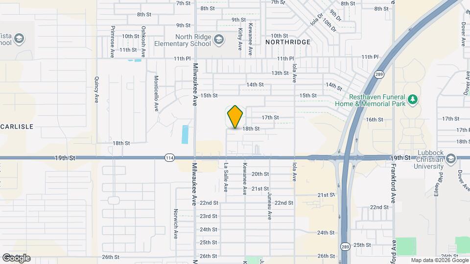6313 18th St Map and Location Details