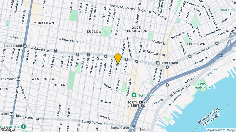 1131 N 4th St Map and Location Details