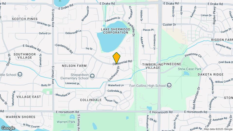 3201 Lochwood Dr Mapa y Detalles de la Ubicación