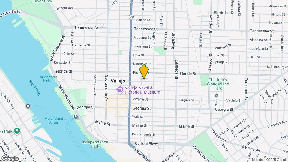 714 Carolina St Map and Location Details