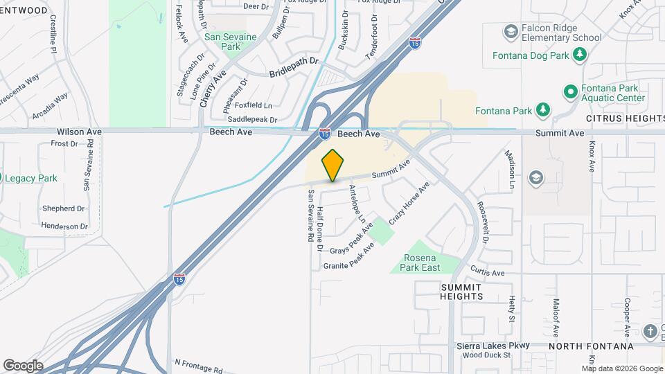 14962 Mt Palomar Ln Map and Location Details