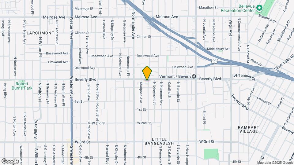 Student Housing Los Angeles Map and Location Details