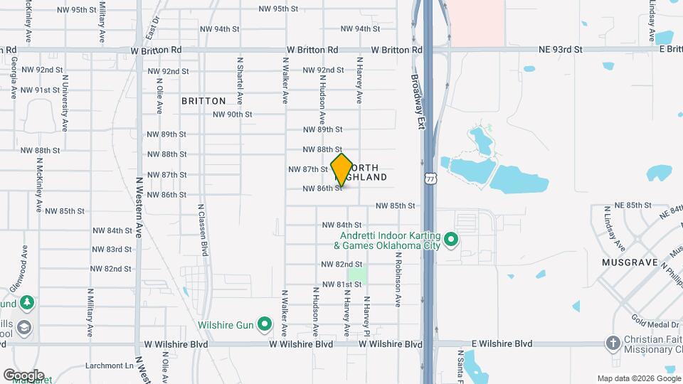 320 NW 86th St Map and Location Details