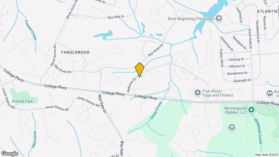 1406 Point O Woods Ct Map and Location Details