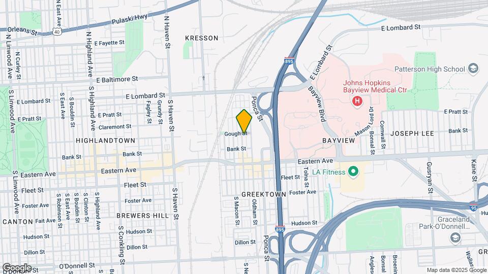 311 S Newkirk St Map and Location Details