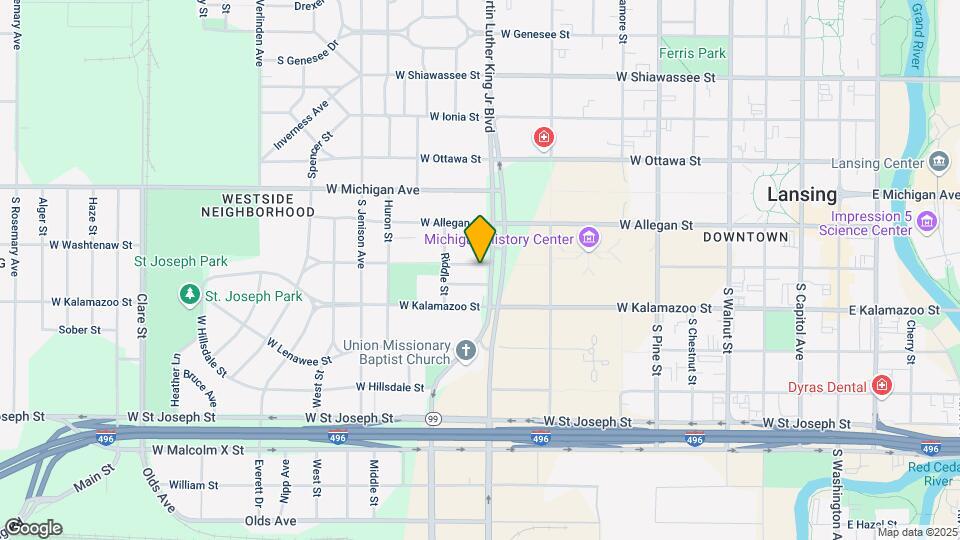 1109 W Washtenaw St, Unit 1 Mapa y Detalles de la Ubicación