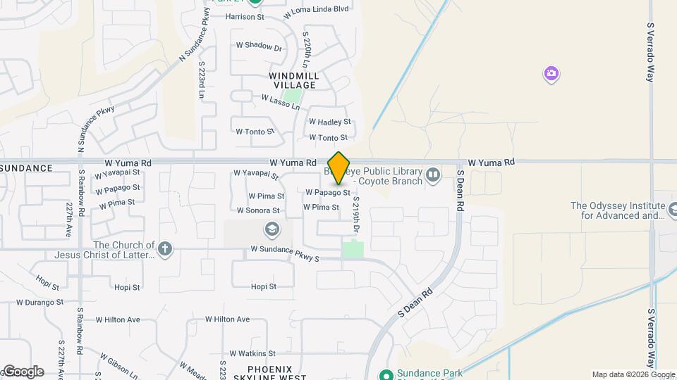 1511 S 219th Ln Mapa y Detalles de la Ubicación