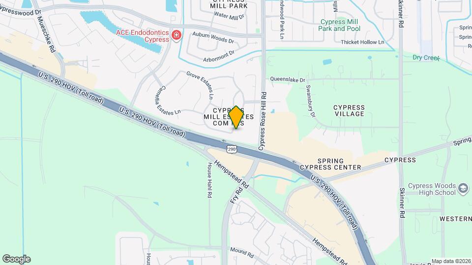 14210 Meadow Estates Ln Map and Location Details