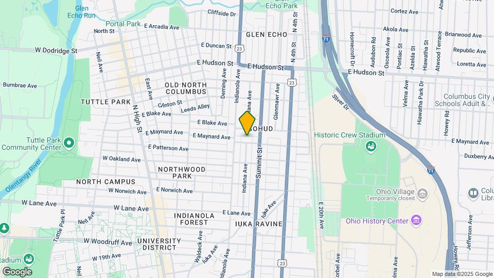 314 Wyandotte Ave Map and Location Details