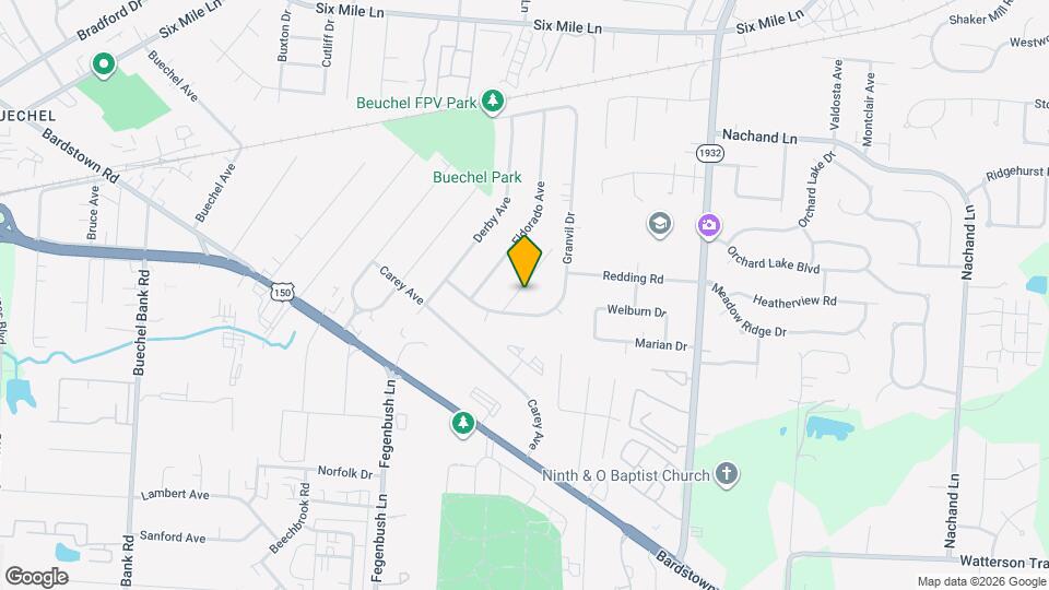 219 Flamingo Dr Map and Location Details