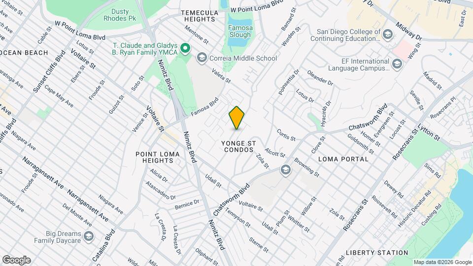 2345 Worden St Mapa y Detalles de la Ubicación