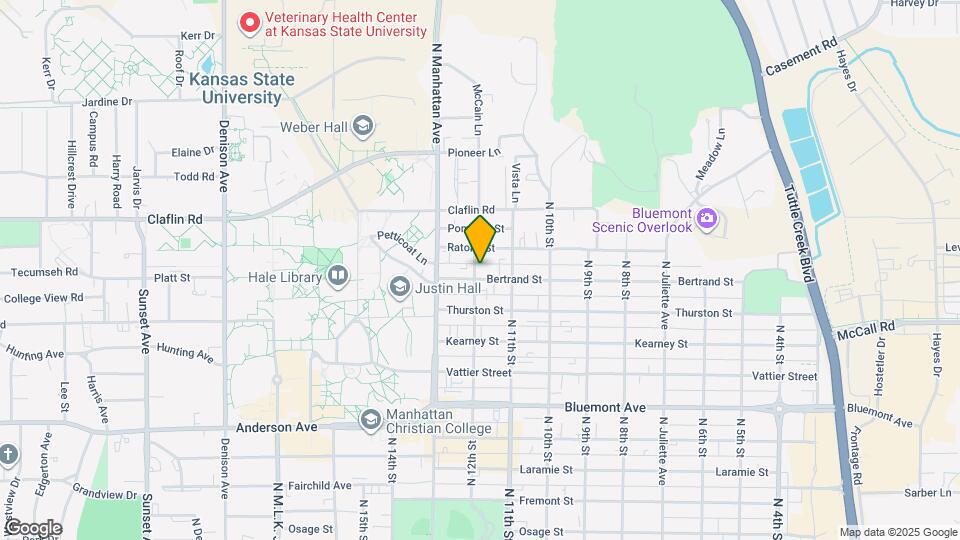 1130 Bertrand St Map and Location Details