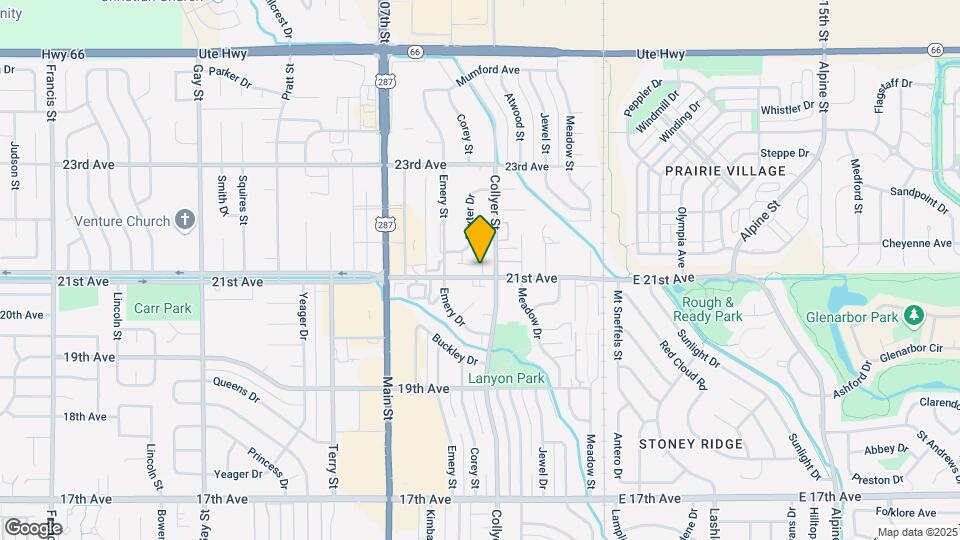 316 21st Ave Map and Location Details