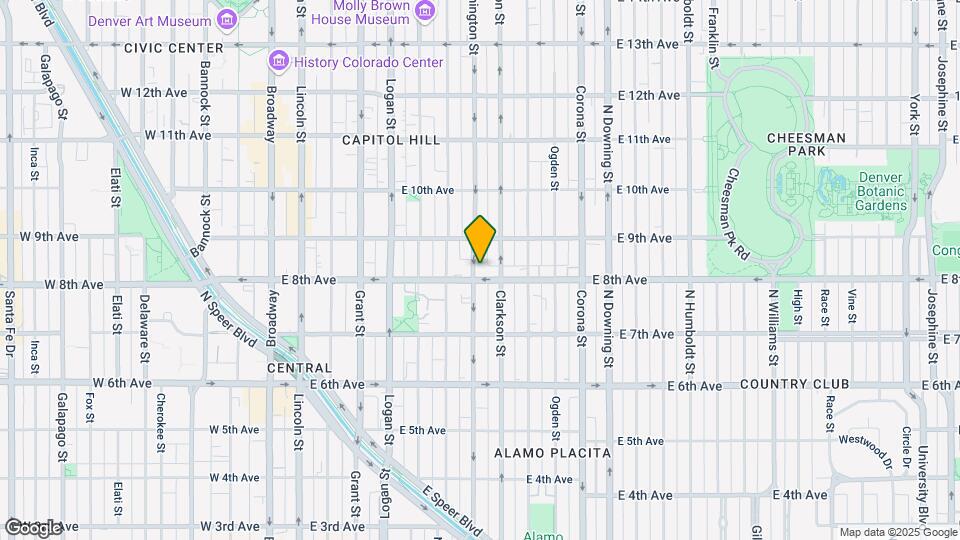 800 N Washington St-Unit -705 Map and Location Details