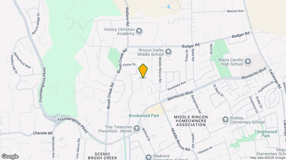 6598 Bridgewood Dr Map and Location Details