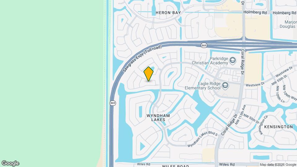 12349 NW 53rd St Map and Location Details
