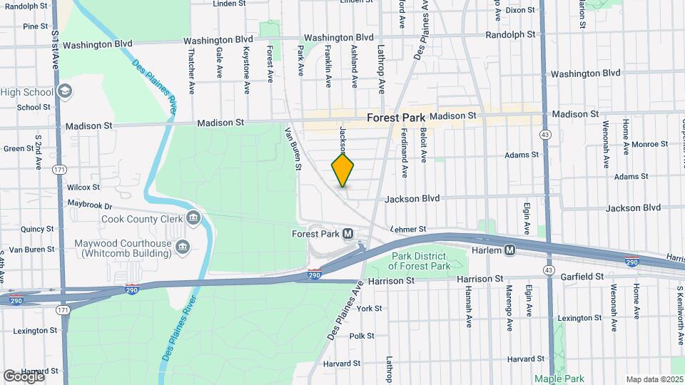 533-539 Jackson Blvd Map and Location Details