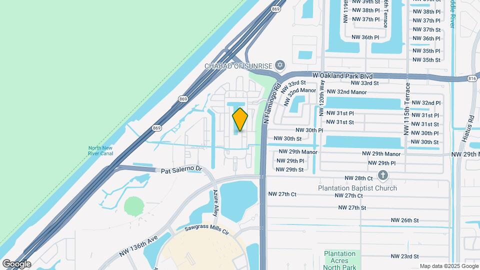 3110 NW 125th Way Map and Location Details