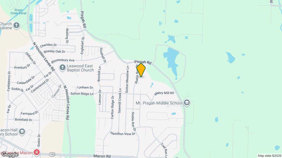 10361 Cooper Ridge Cv Mapa y Detalles de la Ubicación