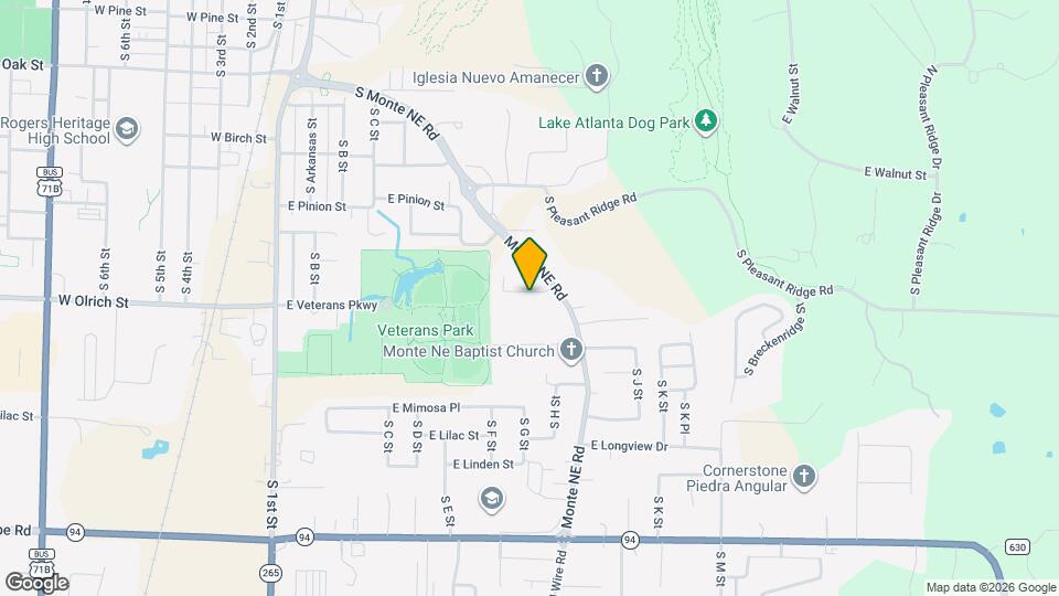 808 E Olrich St Mapa y Detalles de la Ubicación