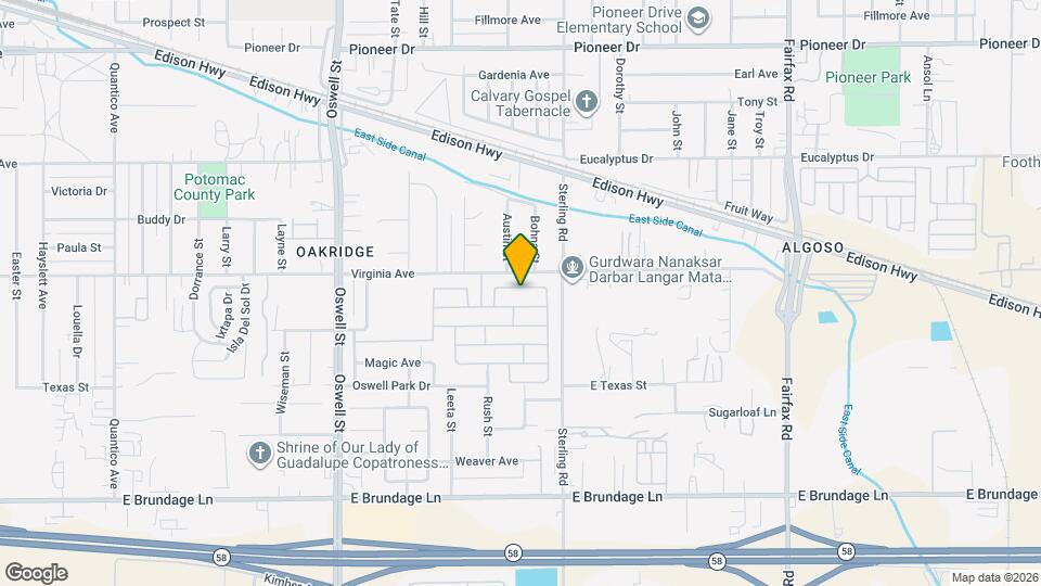 5509 Cascade Ridge St Map and Location Details