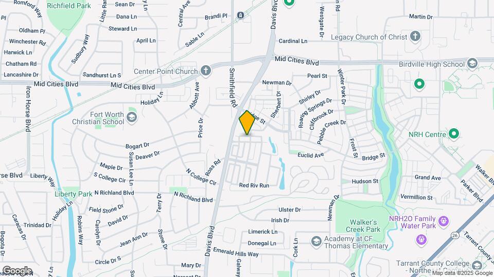 7917 Creek View Dr Map and Location Details