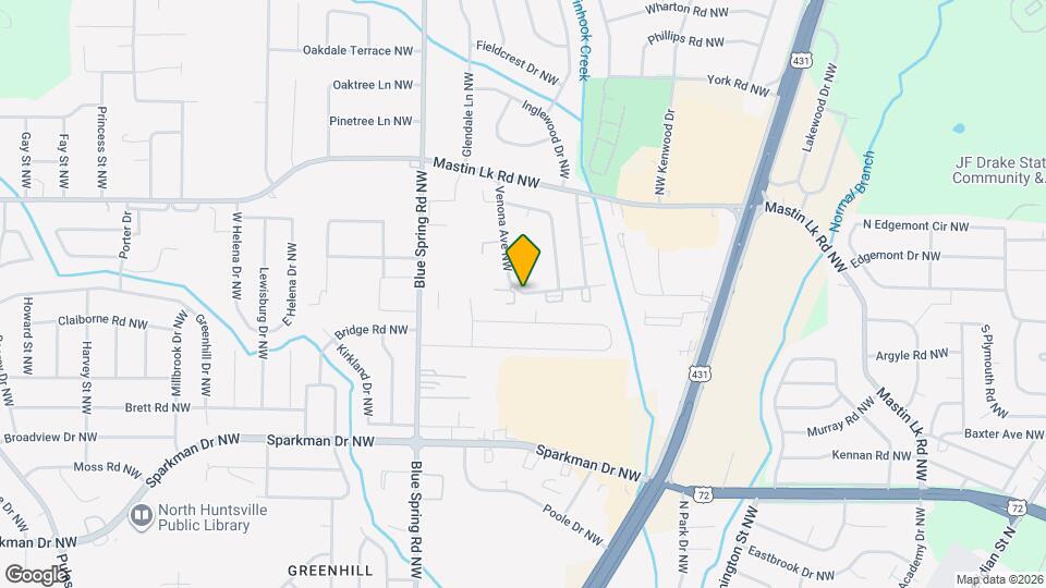 Creek Bend Terrace Apartments and Nearby Huntsville Apartments For Rent Huntsville, AL