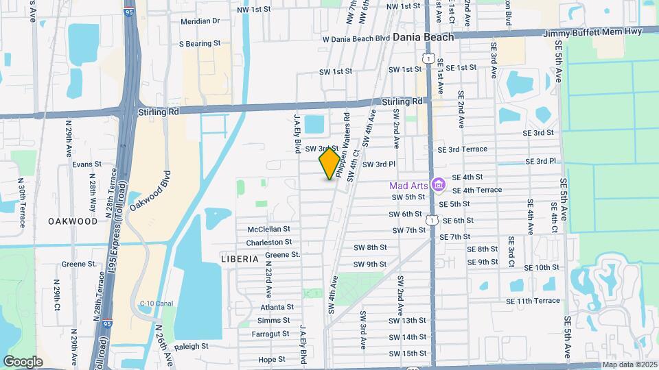 706 SW 4th Ter Map and Location Details