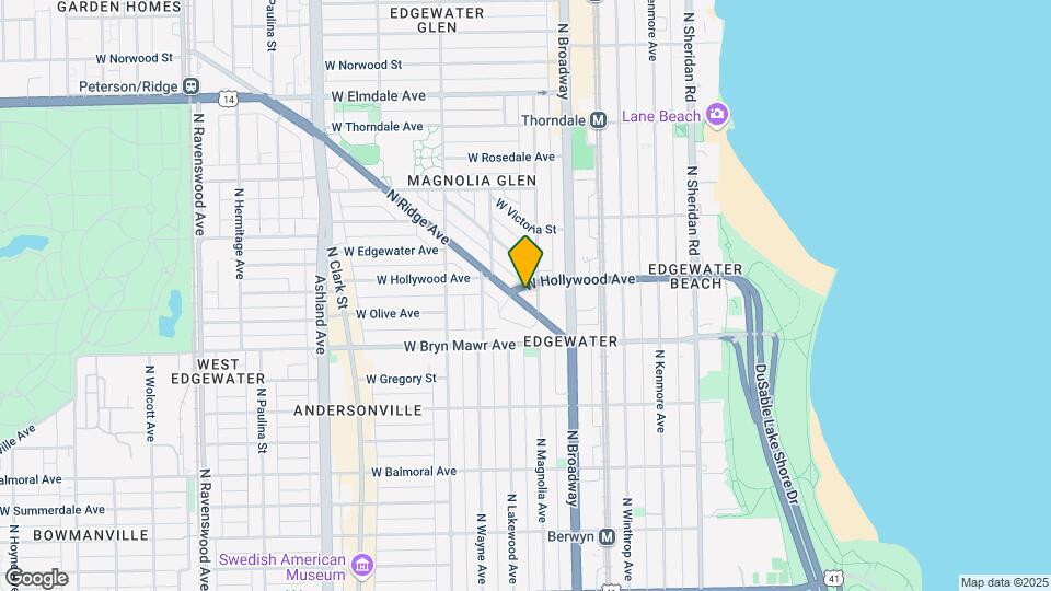 5661 N Ridge Ave, Unit 62-1E Map and Location Details
